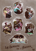 Semaine d'amour en images vintage